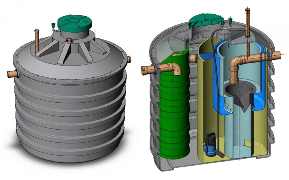 Вертикальные септики