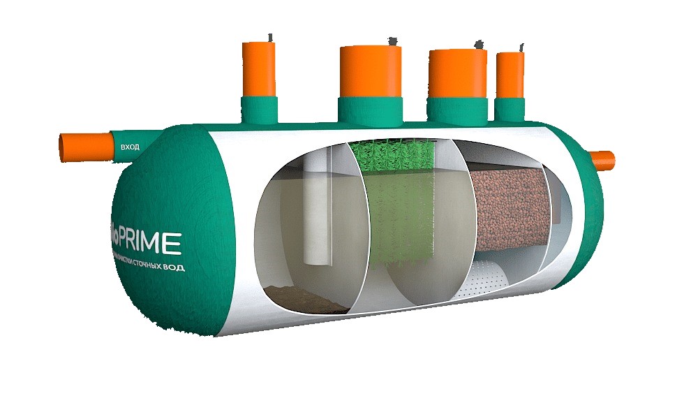 Септик BioPrime Biofilter БИОСТ-2,5